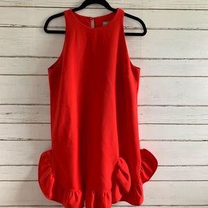 ASOS red dress size 8